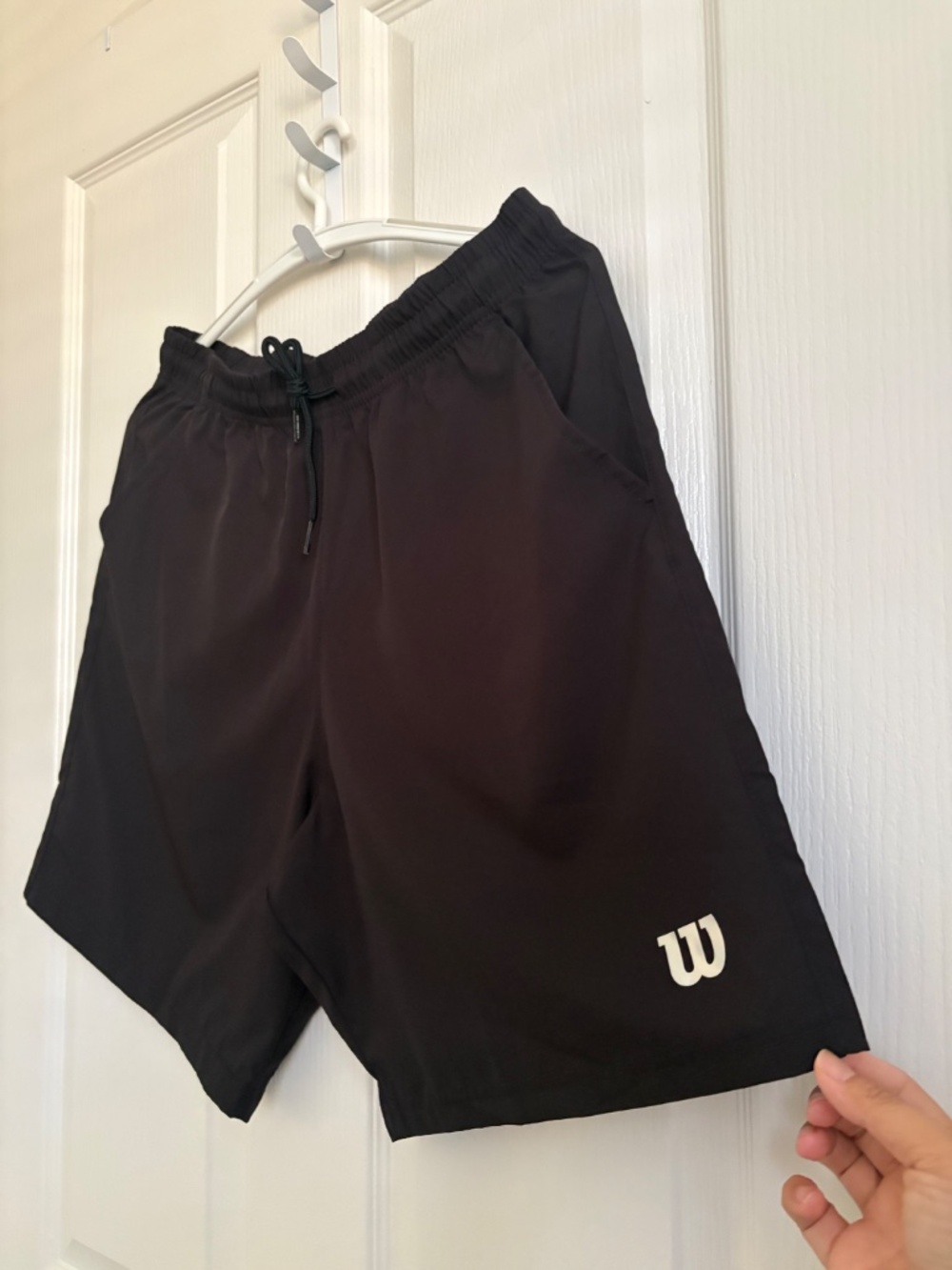 Wilson men’s tennis & pickleball shorts black size medium NWOT - Picture 3 of 15